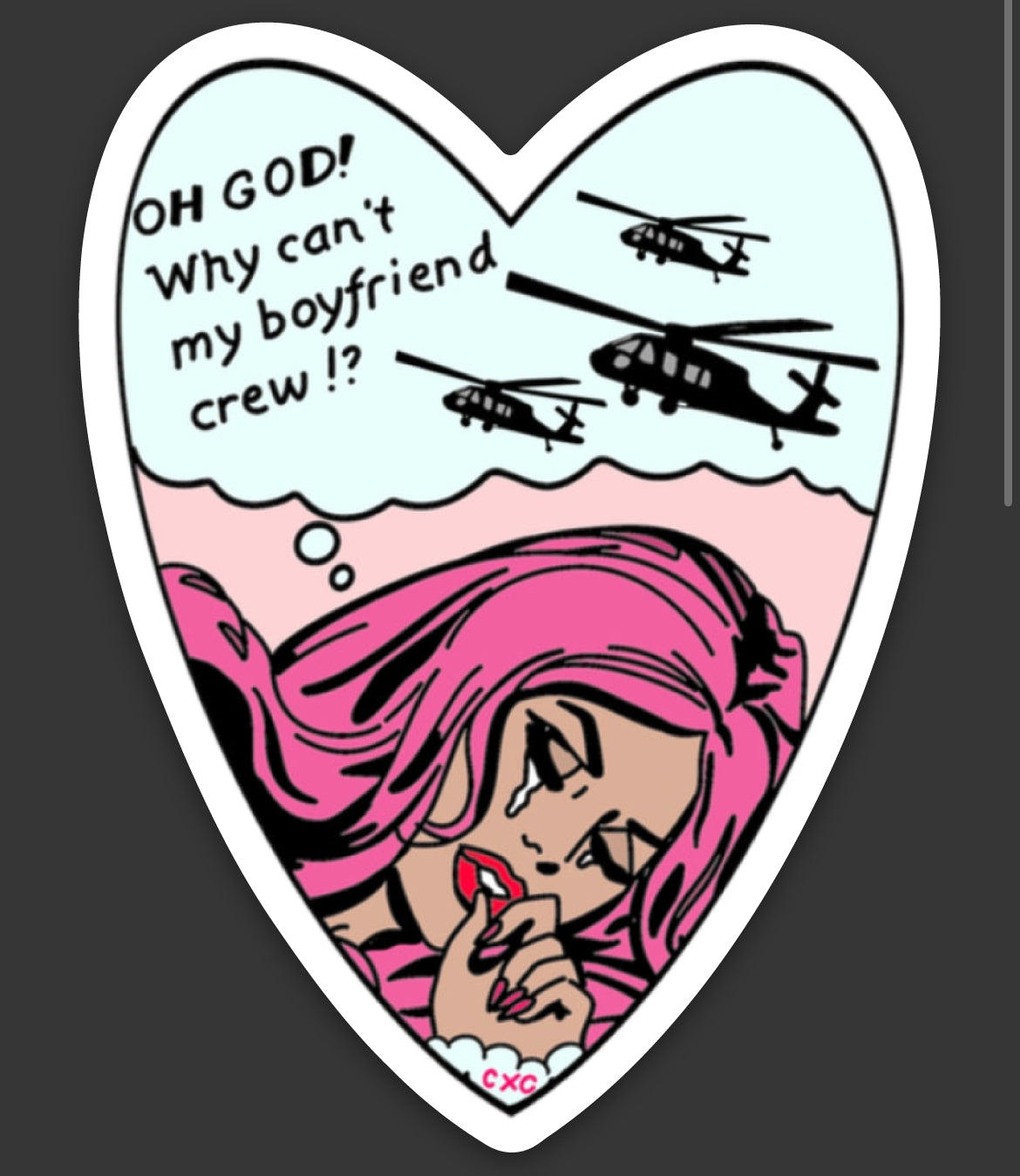 Why can’t bf crew slap