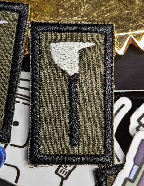 Embroidered Crash Axe patch